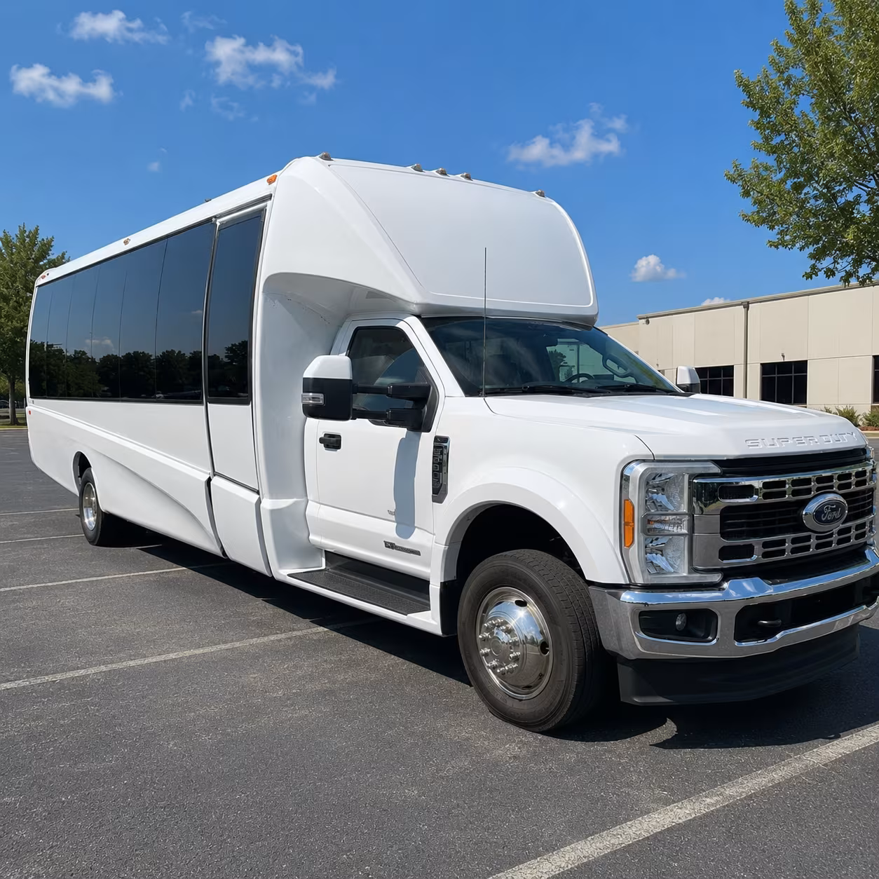 how the type of bus changes the price in medford oregon