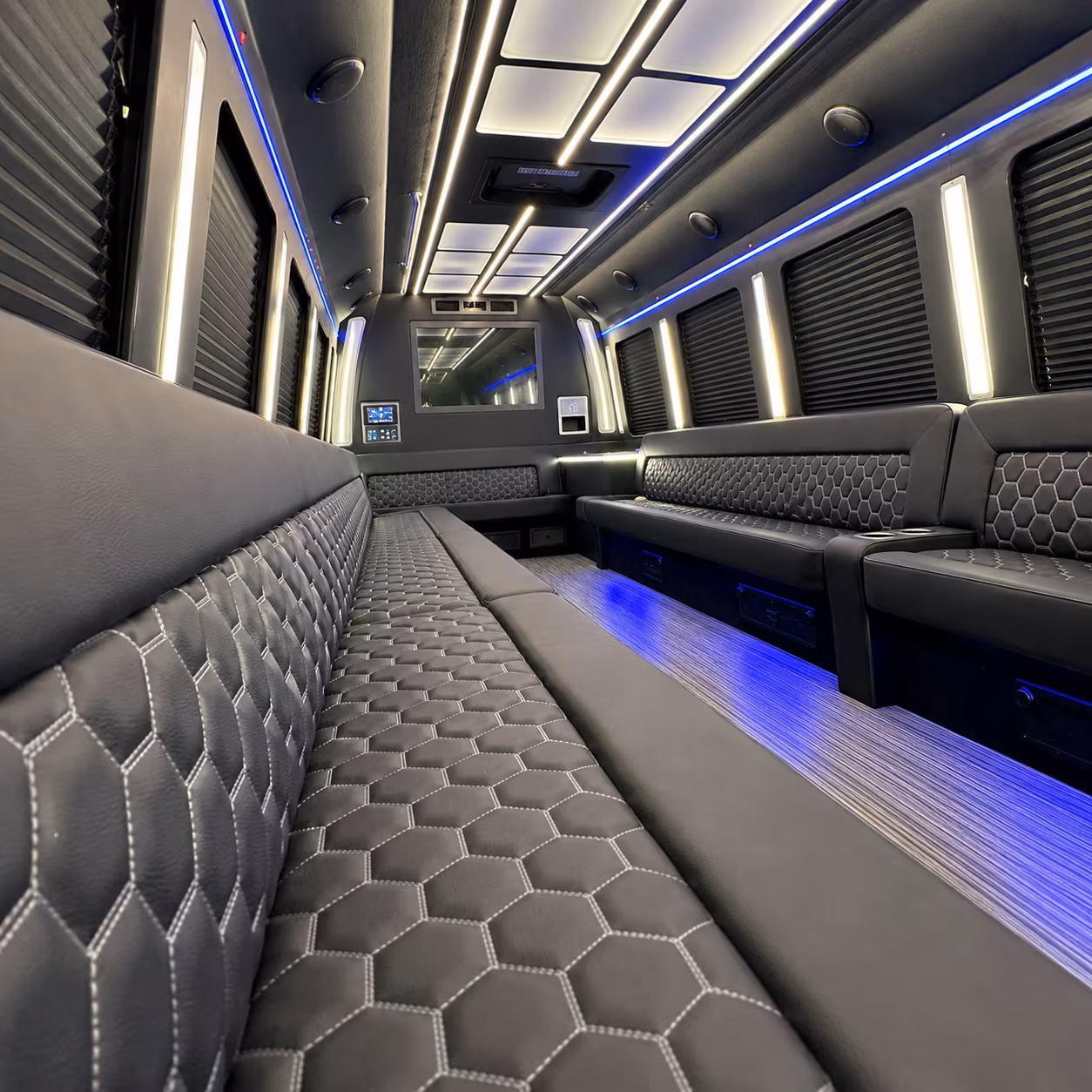 medford party bus rentals inside