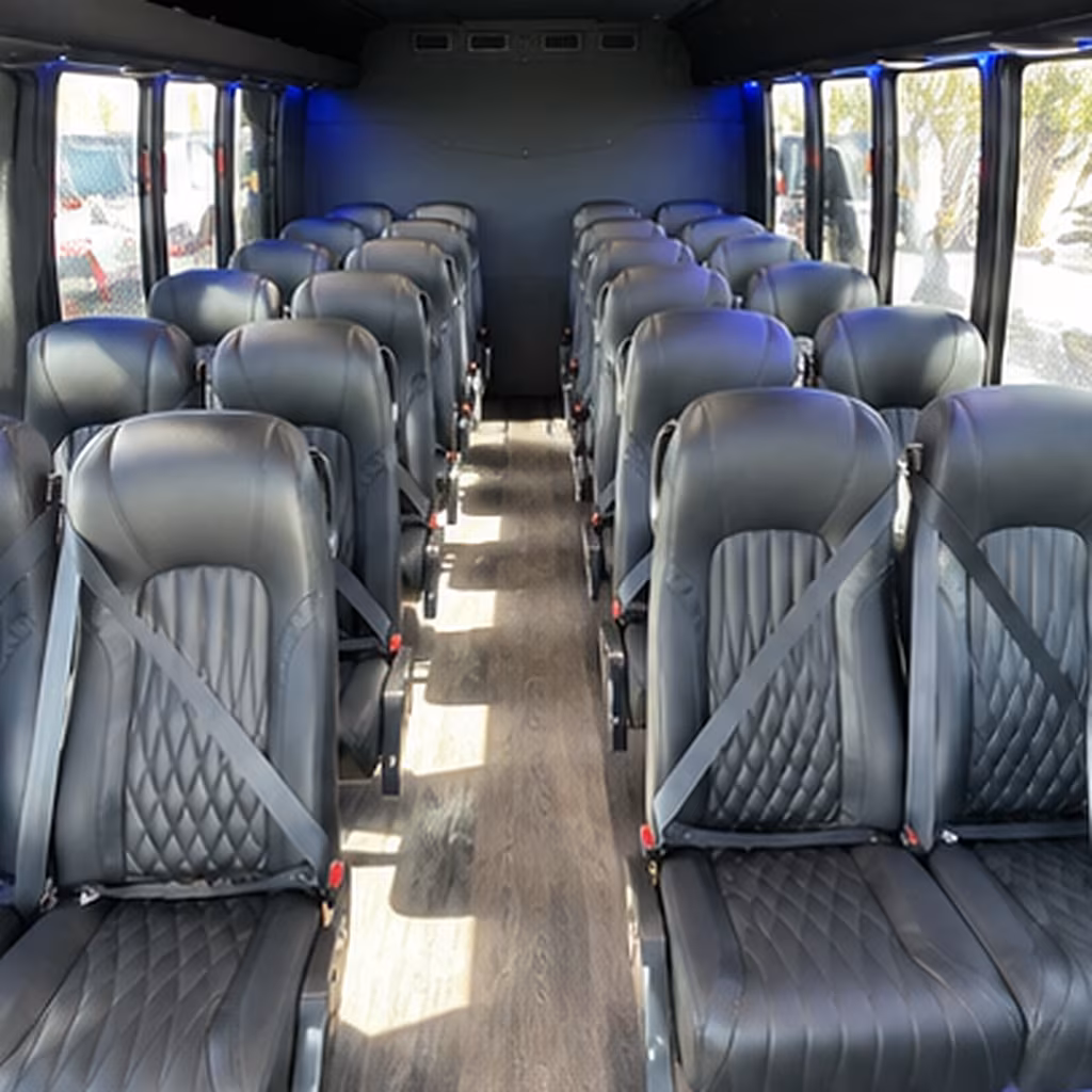 medford prom transportation onboard seating