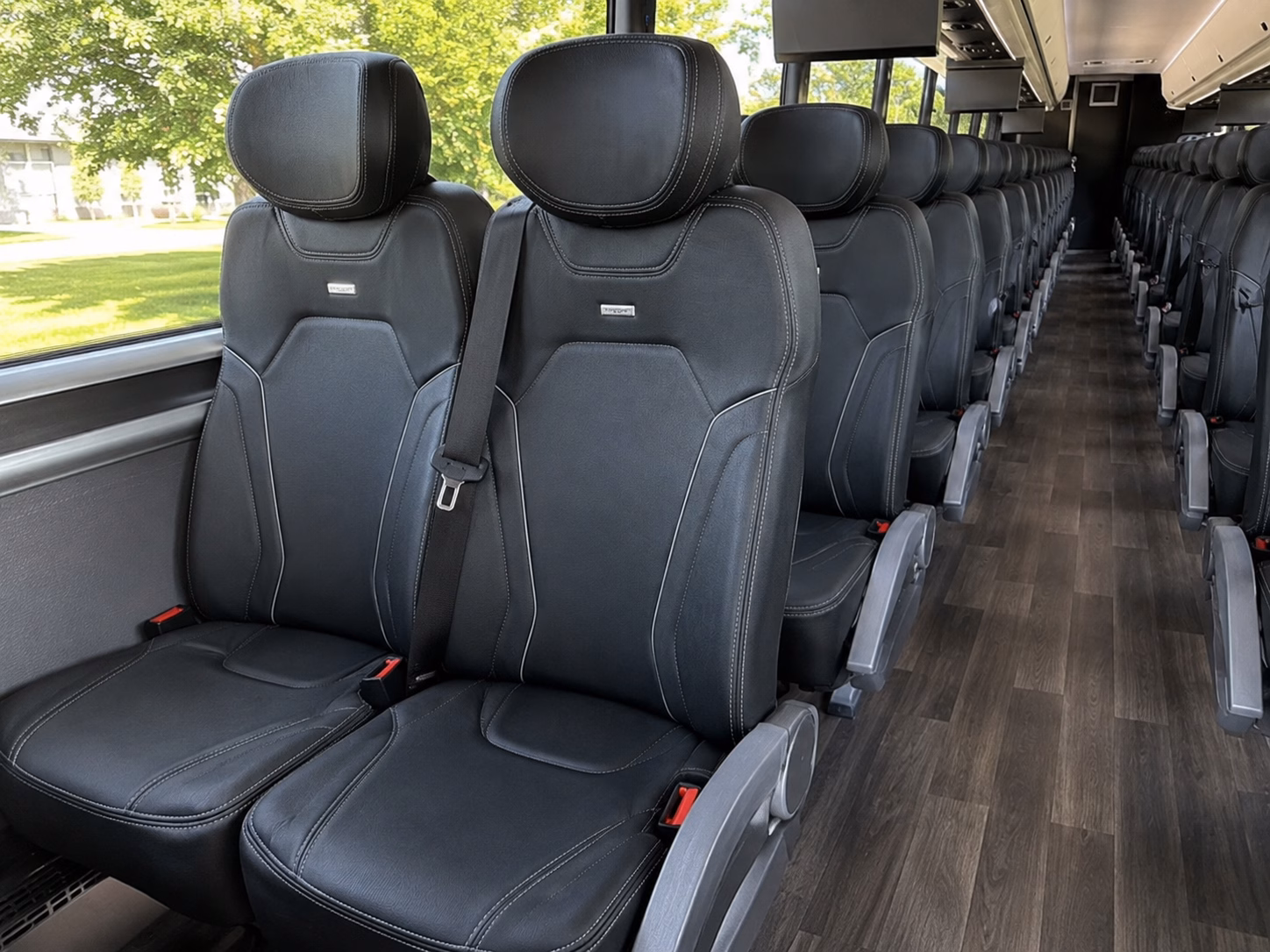 portland polished and efficient corporate charter bus rentals