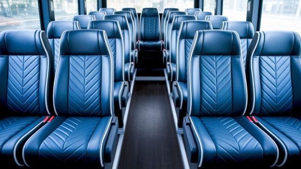 20 passenger minibus inside corvallis