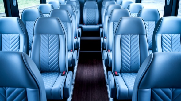 35 passenger minibus inside