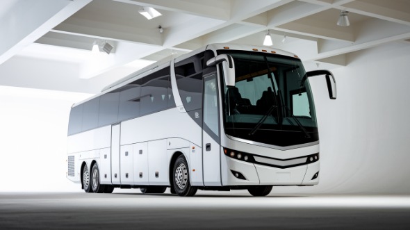55 passenger charter bus bend