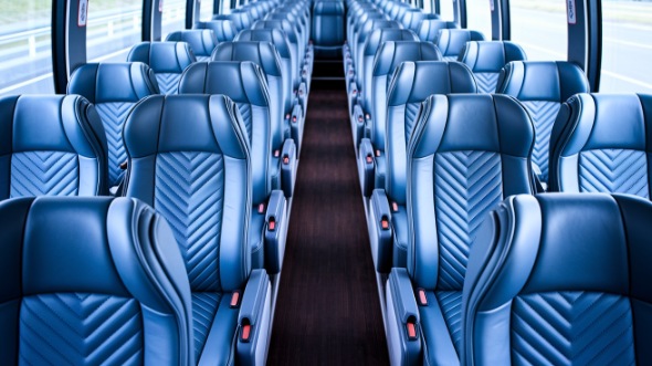 56 passenger charter bus interior medford