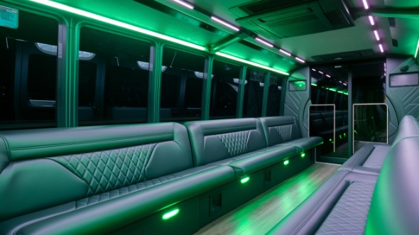 sprinter limo rental interior portland
